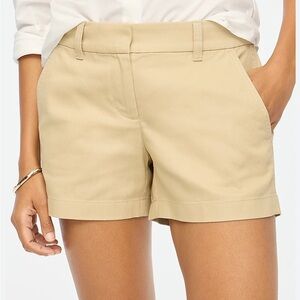 J. Crew Tan Women's 5in Classic Chino Shorts H1453